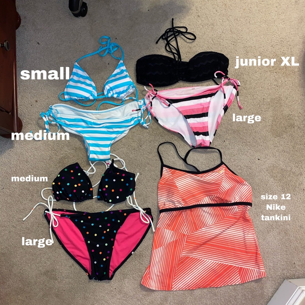 Bikinis (Target, Op, Nike)
